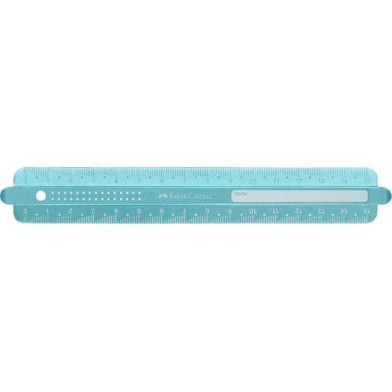 Χάρακας Faber-Castell Sparkle Άθραυστος 15 cm (1 Τεμάχιο) image 2