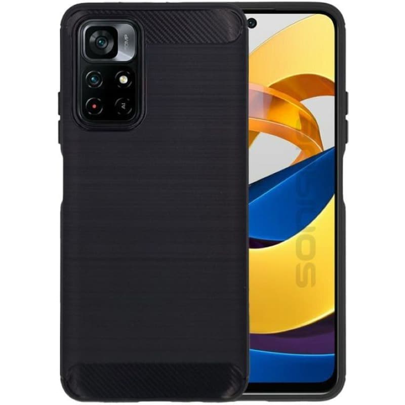 Θήκη Xiaomi Redmi Note 11s 5G - Sonique Carbon Brushed - Μαύρο