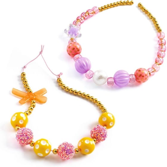 Djeco Κατασκευή Κοσμημάτων Με Διάφορες Χάντρες "χρυσό" image 2