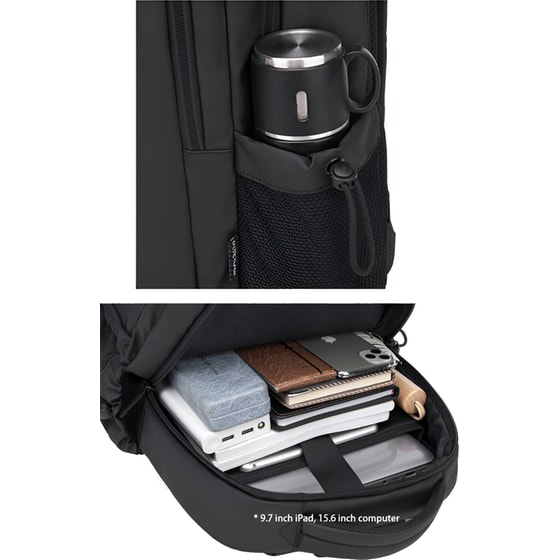 Τσάντα Laptop Arctic Hunter B00534 15.6" Αδιάβροχη - Γκρι image 3