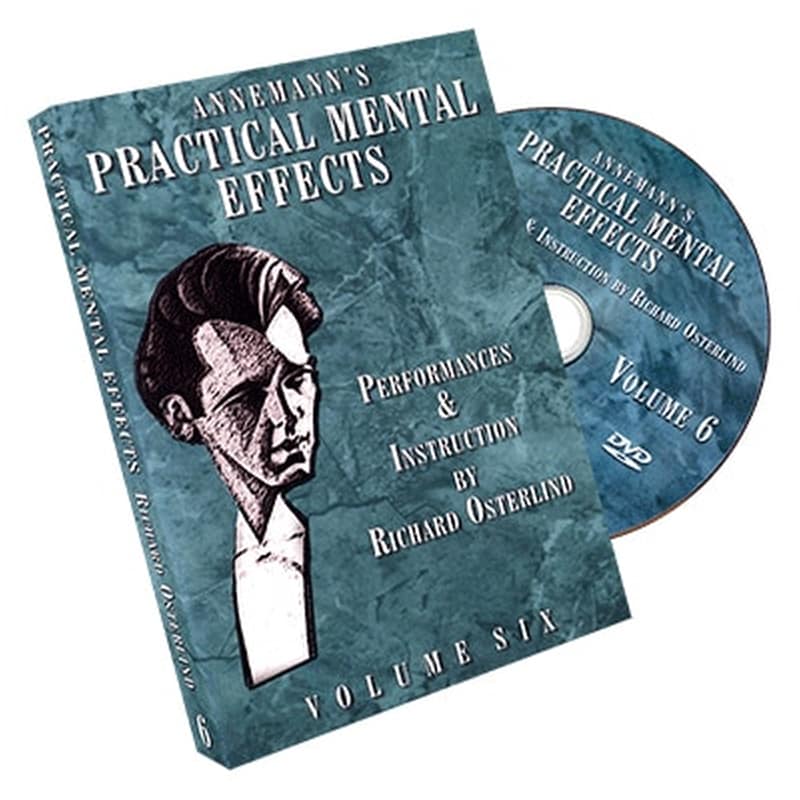 Annemanns Practical Mental Effects 6 (dvd) By Richard Osterlind