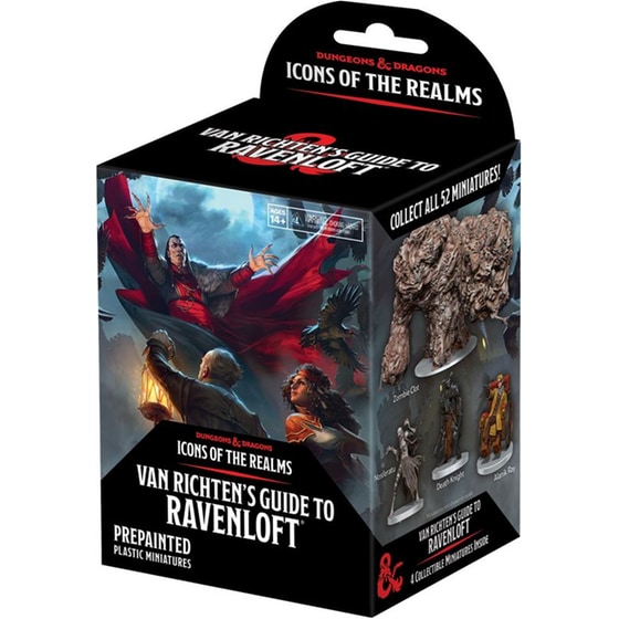 Dd5 Icons: Van Richten's Guide To Ravenloft Booster Dungeons & Dragons WIZKIDS image 0