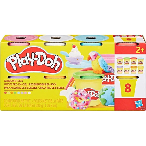 Hasbro Play-Doh 2 Σχέδια 8 Τμχ - Τυχαία Επιλογή Σχεδίου (G05135) image 3