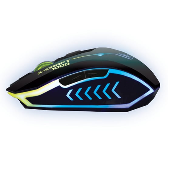 Ασύρματο ποντίκι Alcatroz XCraft 1000 Τrek Gaming Mouse image 1