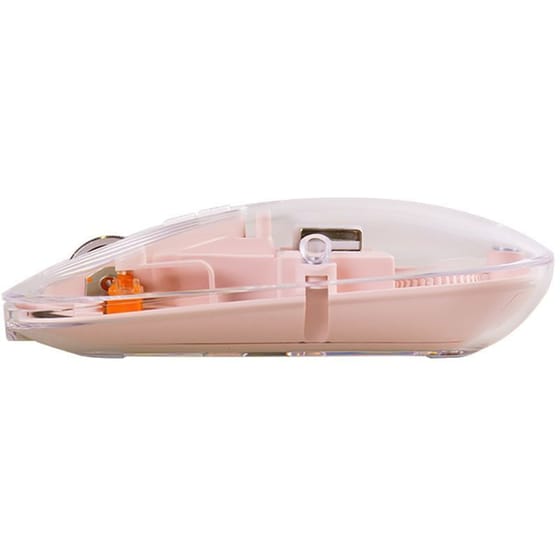 Nod Cyber Rechargeable Ασύρματο Ποντίκι Pink image 1