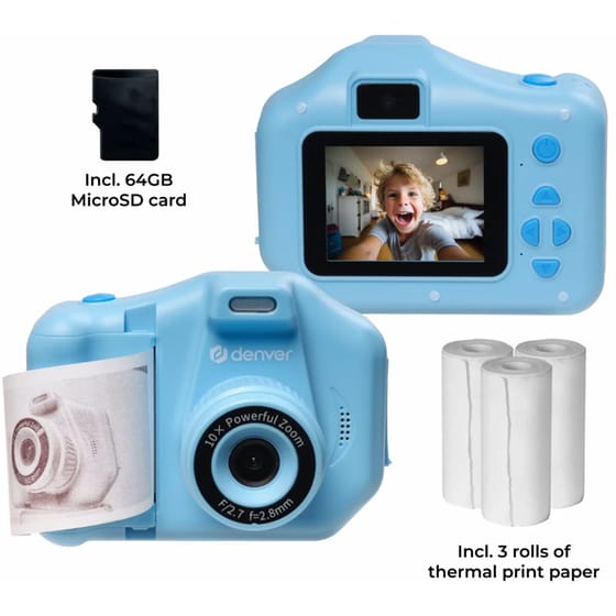 Instant Camera Denver KPC-1370BU - Μπλε image 8
