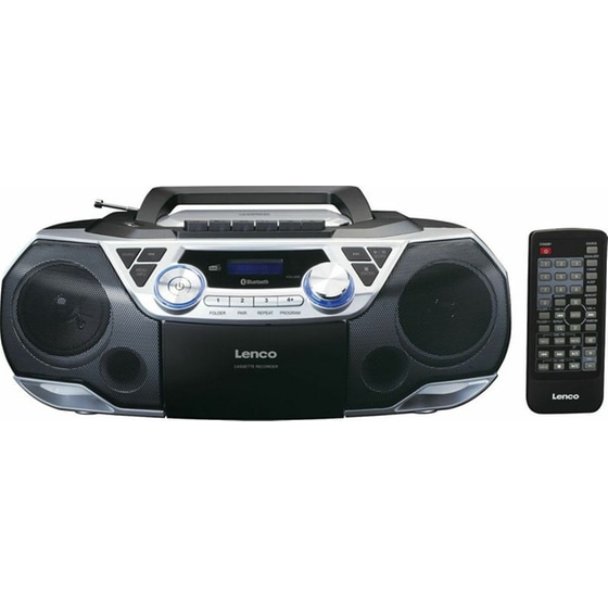 Hi‑Fi CD Player Lenco SCD‑720SI με DAB+/FM – Ασημί image 0