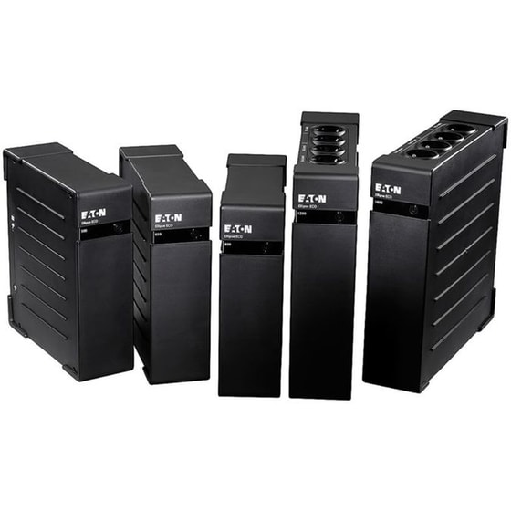 UPS EATON EL1200USBDIN Offline 1200VA 230V Μαύρο image 6