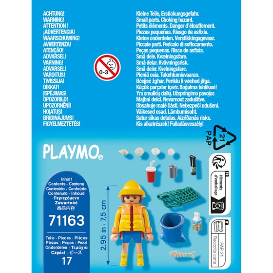 PLAYMOBIL® Special Plus Ακτιβίστρια οικολόγος (71163) image 1