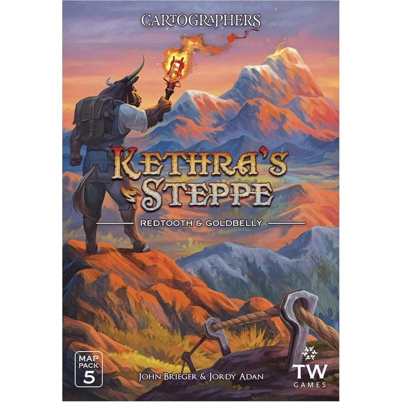 Cartographers – Kethras Steppe Επέκταση (JORDY ADAN)