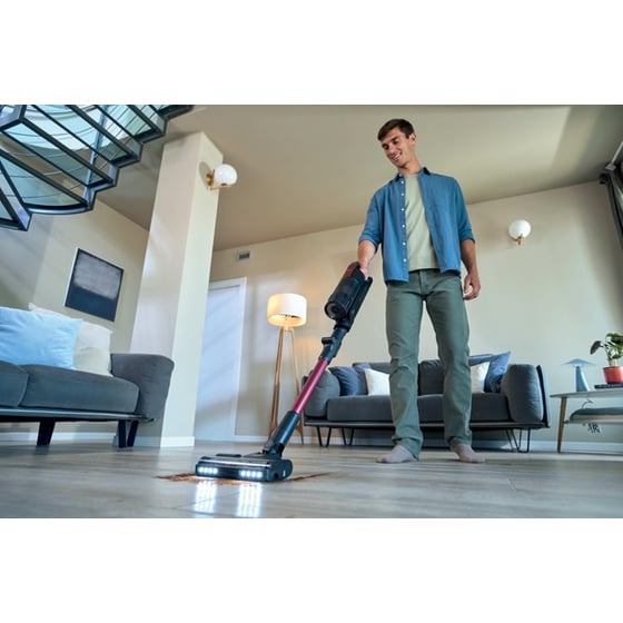 HOOVER HF310HX 22.2 V 0.7 L Magenta Σκούπα Stick image 4