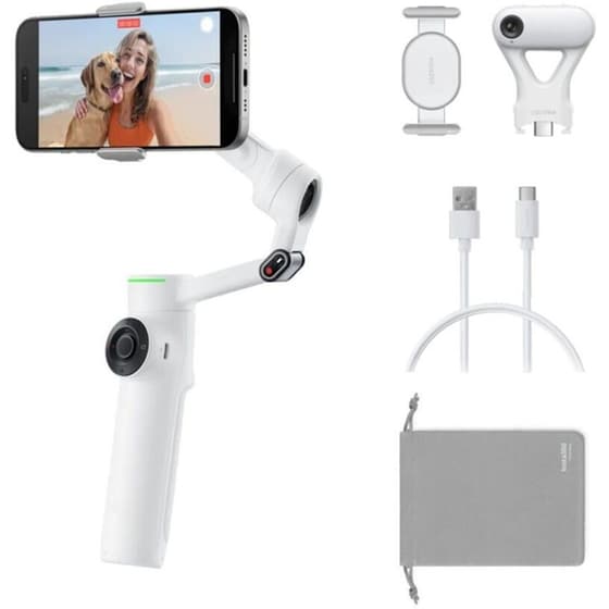 ACC GIMBAL INSTA360 FLOW 2 AI WHT image 2