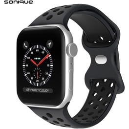 Λουράκι Sonique Σιλικόνης για Apple Watch 49mm - Μαύρο