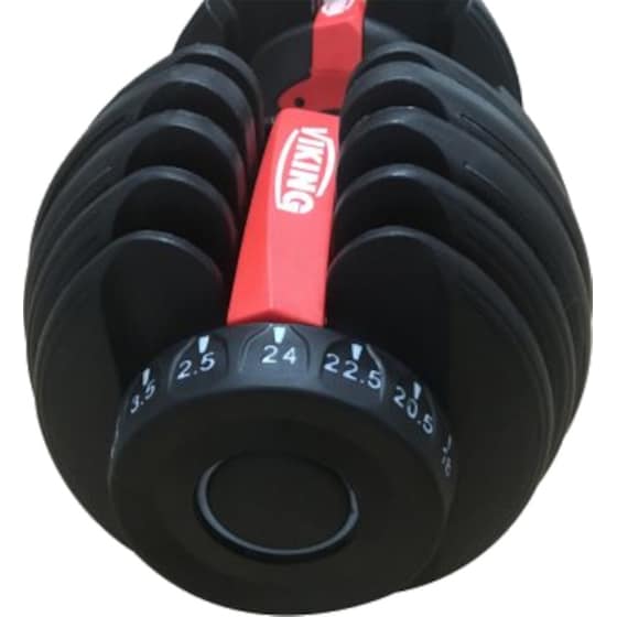 Αλτήρας Viking Iron Flex Reloaded V-2 24kg Ρυθμιζόμενος με Δίσκους 2.5 - 24 kg & Βάση image 4