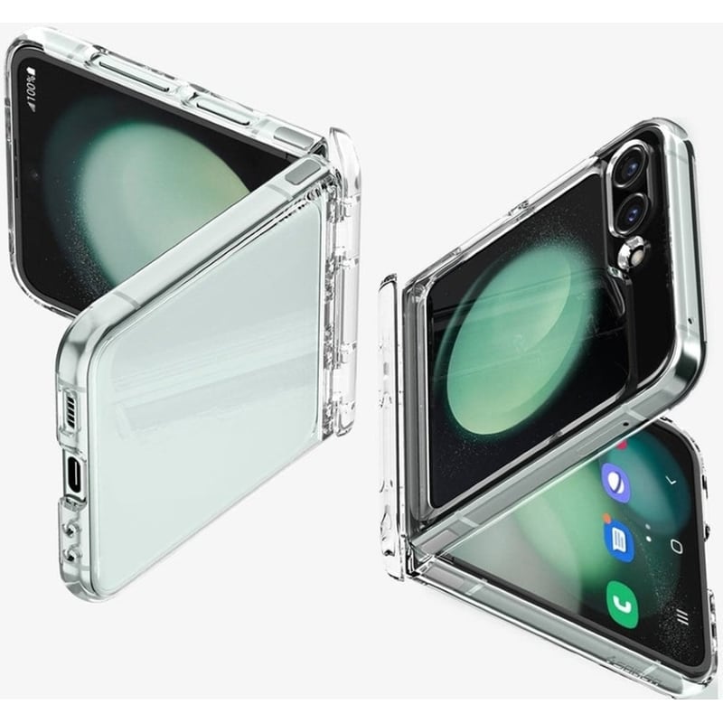 Θήκη Samsung Galaxy Z Flip5 - Spigen Thin Fit Pro - Crystal Clear