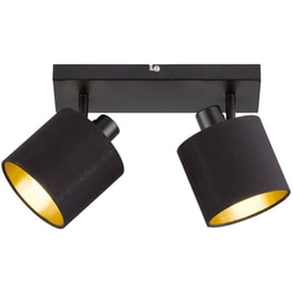 Σποτ Δίφωτο Reality Lighting Tommy Black Mat