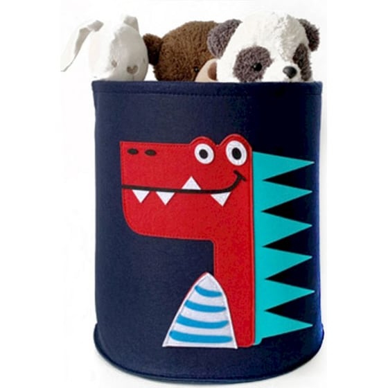 Παιδικό Καλάθι Αποθήκευσης - Colourful Dino image 0