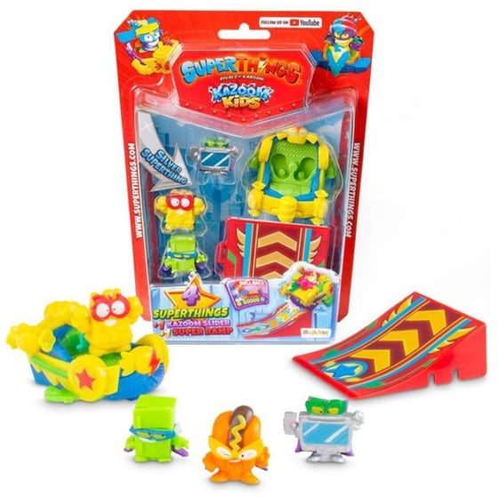 AS Company Φιγούρες Superthings Kazoom Kids - 4 Φιγούρες με Αξεσουάρ (Διάφορα Σχέδια) image 8