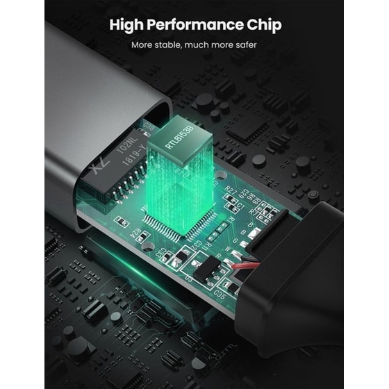 Αντάπτορας Δικτύου Ugreen 50737 USB-C  για Ενσύρματη σύνδεση Gigabit Ethernet image 2