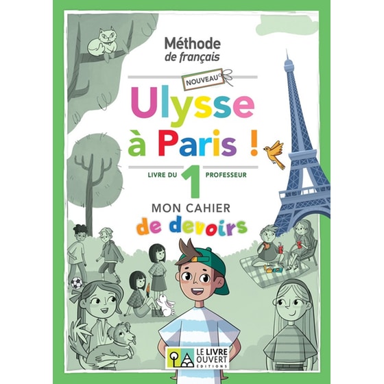 Nouveau Ulysse a Paris 1 - Cahier de Devoirs - Livre du Professeur image 0