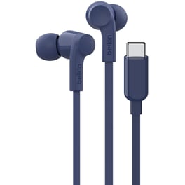 Ακουστικά Handsfree  Belkin SoundForm USB-C - Μπλε