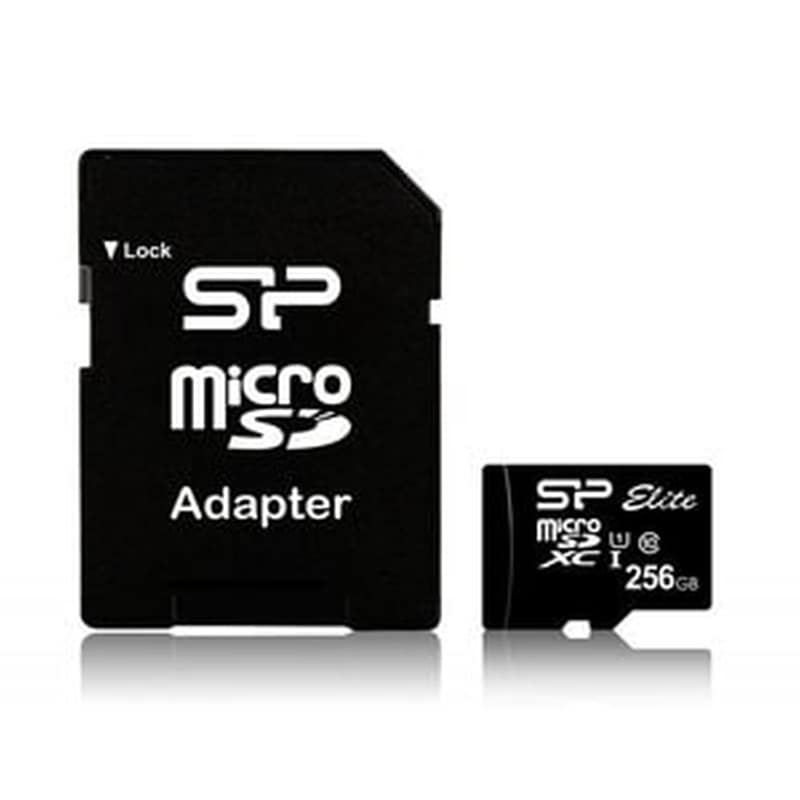 Silicon Power Elite microSDXC 256GB Class 10 U1 UHS-I με αντάπτορα