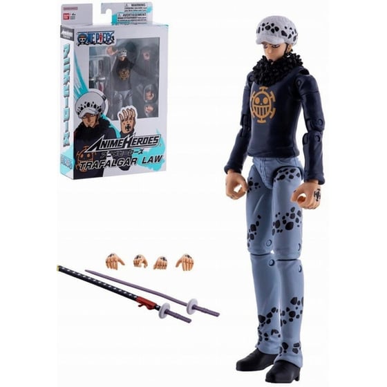 Φιγούρα Bandai - One Piece - Anime Heroes - Trafalgar Law image 3