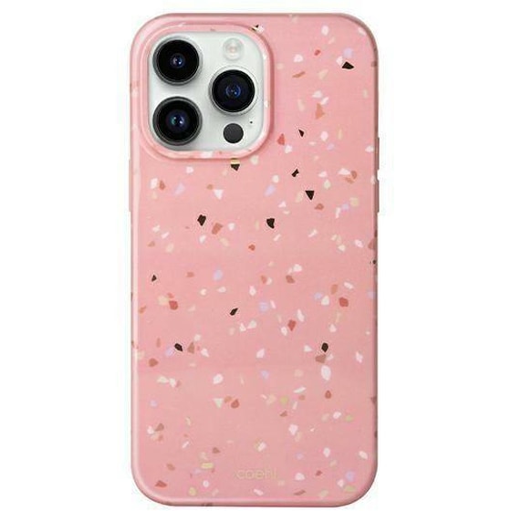 Θήκη Apple iPhone 14 Pro Max - Uniq Case Coehl Terrazzo - Coral Pink image 0