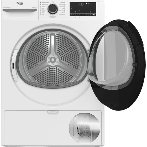 BEKO BM3T48249W 8 kg με Αντλία Θερμότητας Λευκό Στεγνωτήριο Ρούχων image 3