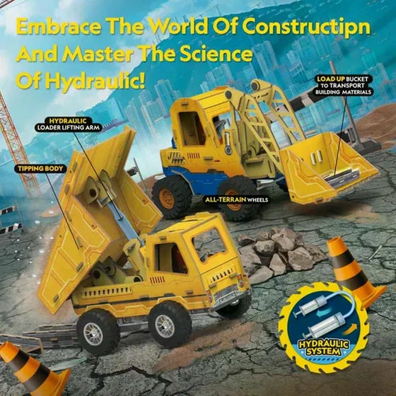 Φορτωτής & Φορτηγό National Geographic STEM image 3