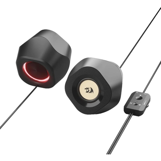 Ηχεία 2.0 Redragon Kaidas GS590 6W - Μαύρο image 4