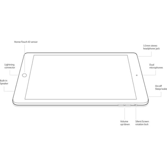 Apple iPad mini 3 - 7.9" 128GB 4G Gold image 4