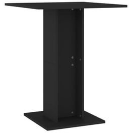 Τραπέζι Vidaxl Bistro από Μοριοσανίδα 60x60x75 cm - Μαύρο