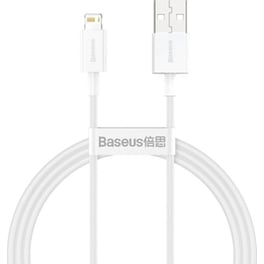 Καλώδιο φόρτισης Baseus USB-A σε Lightning Superior Series , Fast Charging 1m - Λευκό