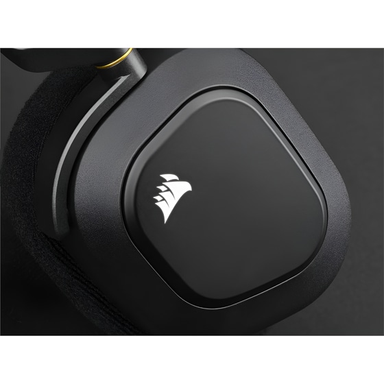 Corsair HS80 Gaming Ενσύρματα Ακουστικά RGB - Carbon image 3