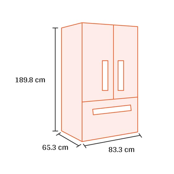 TESLA RF5200FMAE Total No Frost 512 Lt Μαύρο Ψυγείο Ντουλάπα image 2