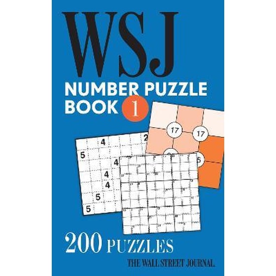 The Wall Street Journal Number Puzzle Book 1 : 200 Puzzles image 0