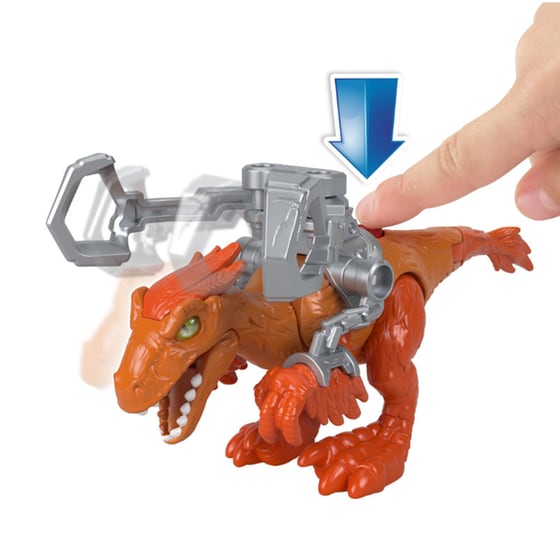 Φιγούρα Imaginext Jurassic World 3 Δεινόσαυρος Με Φίμωτρο - (GVV67) image 3