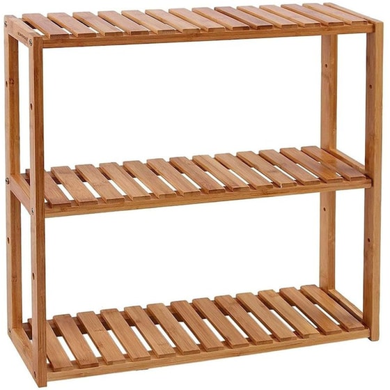 Ραφιέρα Songmics Bcb13y από Μπαμπού 60x15x54cm - Μπεζ image 0