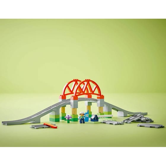 LEGO® DUPLO® Town Σετ Επέκτασης με Γέφυρα και Τροχιές Τρένου (10426) image 3
