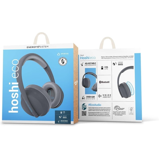 Energy Sistem Hoshi Eco Bluetooth Ασύρματα Ακουστικά Κεφαλής - Γκρι image 5