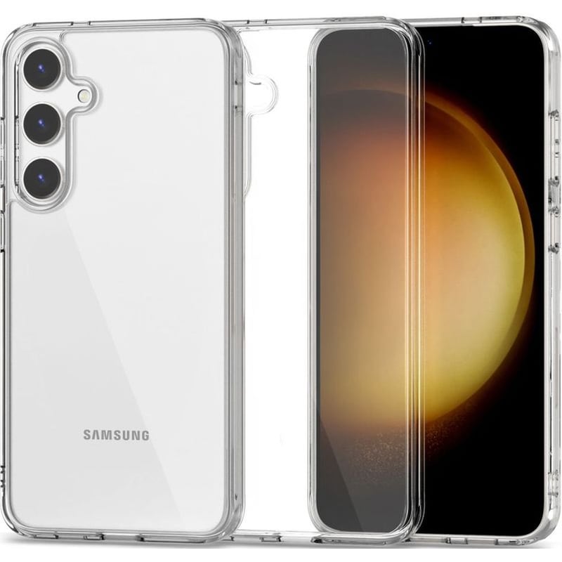 TECH-PROTECT Θήκη Samsung Galaxy S24 - Tech-Protect Flexair Hybrid - Clear