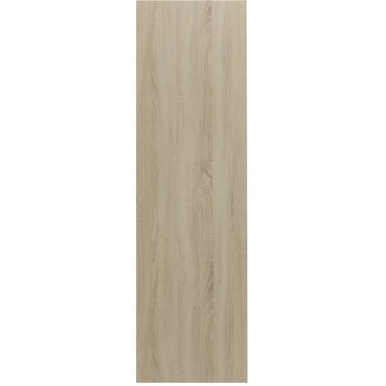 Βιβλιοθήκη VidaXL  Μοριοσανίδα 97.5x100cm - Καφέ image 3