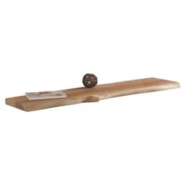 Ράφια Τοίχου Lizard C59078 από Μασίφ Ξύλο Ακακίας 115x25 cm - Φυσικό