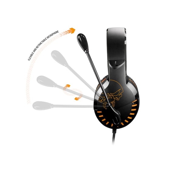 Gaming Headset Spirit of Gamer PRO-H3 - Μαύρο/Πορτοκαλί image 1