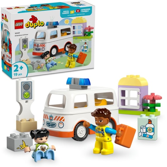 LEGO® Duplo Ambulance & Driver (10447) image 2