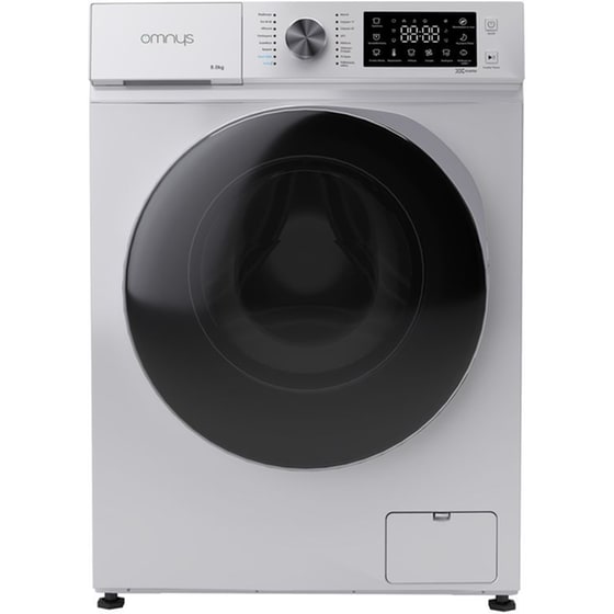 OMNYS WNM-8WHT25GD 8 kg  1.200 Στροφές Λευκό Πλυντήριο Ρούχων image 0