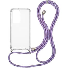 Θήκη Xiaomi Xiaomi 12 Pro 5G - Sonique Armor Clear Με Κορδόνι  - Λιλά