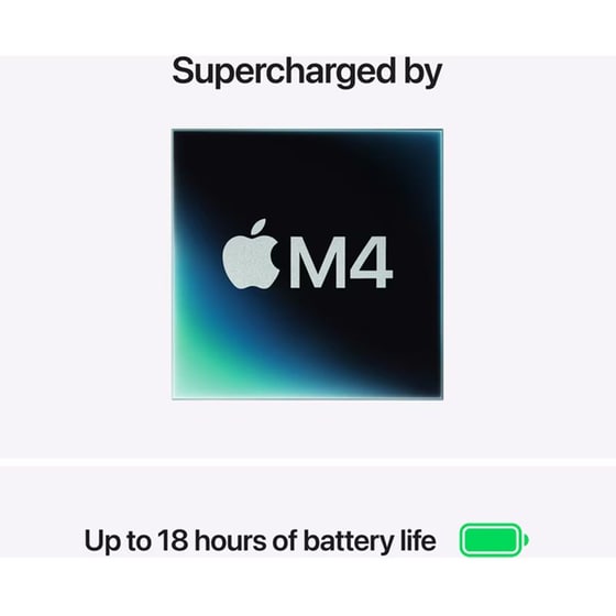 Apple MacBook Air with M4 Chip 15.3"QHD (Apple M4/16GB/256GB SSD/MacOS) Sky Blue image 3