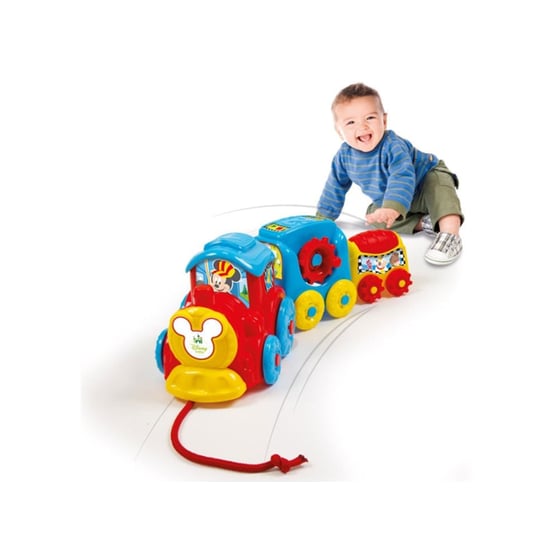 Τρενάκι Pull Along Mickey Disney Baby Clementoni image 2